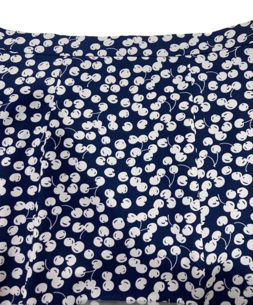 HER LIP TO（ハーリップトゥ）Her lip to (ハーリップトゥ) Cherry Pattern Two Piece ネイビー サイズ:Mの古着・服飾アイテム