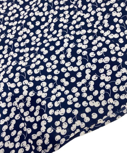 HER LIP TO（ハーリップトゥ）Her lip to (ハーリップトゥ) Cherry Pattern Two Piece ネイビー サイズ:Mの古着・服飾アイテム