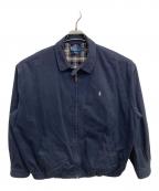 POLO RALPH LAURENポロ・ラルフローレン）の古着「スイングトップ」｜ネイビー