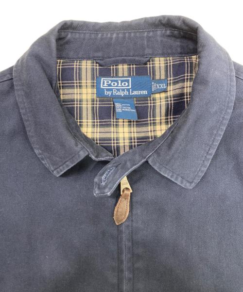 POLO RALPH LAUREN（ポロ・ラルフローレン）POLO RALPH LAUREN (ポロ・ラルフローレン) スイングトップ ネイビー サイズ:XXLの古着・服飾アイテム