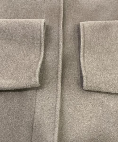 FEMMENT（ファモン）FEMMENT (ファモン) ウールカシミヤシルクリバーロングコート ベージュ サイズ:Sの古着・服飾アイテム