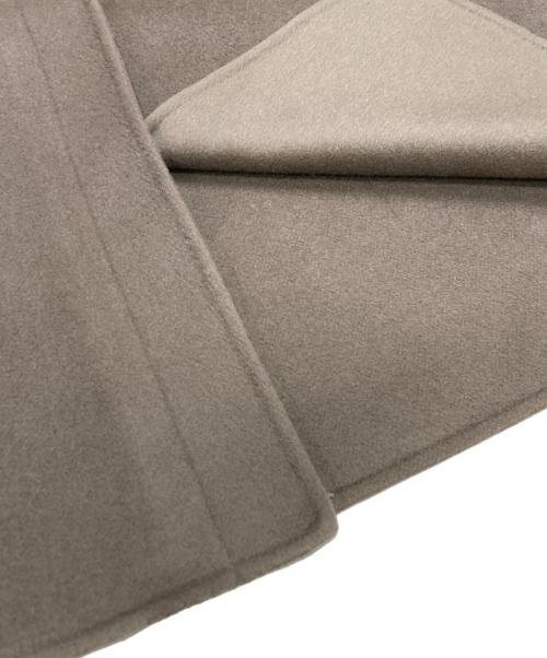 FEMMENT（ファモン）FEMMENT (ファモン) ウールカシミヤシルクリバーロングコート ベージュ サイズ:Sの古着・服飾アイテム