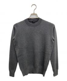 C.T.plage（シーティープラージュ）の古着「Silk cashmere double face pullover」｜グレー