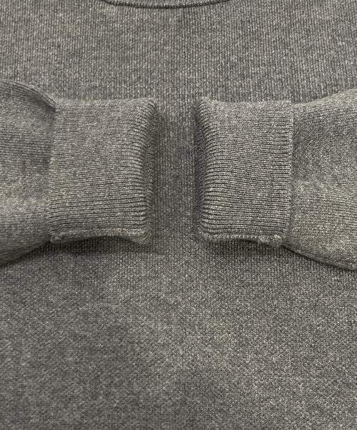 C.T.plage（シーティープラージュ）C.T.plage (シーティープラージュ) Silk cashmere double face pullover グレー サイズ:Mの古着・服飾アイテム