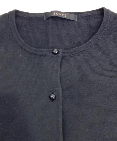 FONCE（フォンセ）FONCE (フォンセ) カーディガン ブラック サイズ:表記無しの古着・服飾アイテム