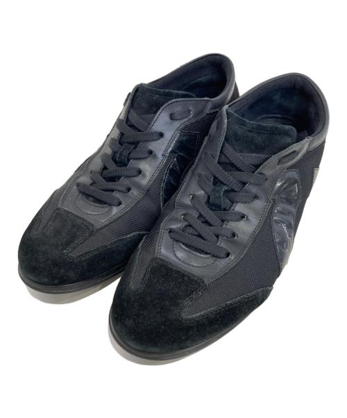 Salvatore Ferragamo（サルヴァトーレ フェラガモ）Salvatore Ferragamo (サルヴァトーレ フェラガモ) ローカットスニーカー ブラック サイズ:8の古着・服飾アイテム
