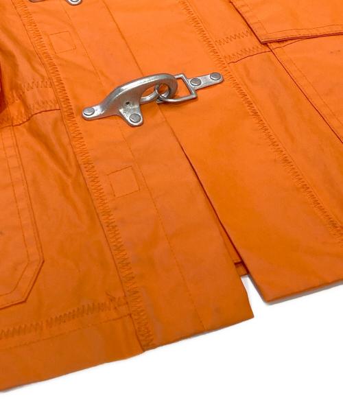 LAUREN RALPH LAUREN（ローレンラルフローレン）LAUREN RALPH LAUREN (ローレンラルフローレン) ファイヤーマンジャケット オレンジ サイズ:Sの古着・服飾アイテム