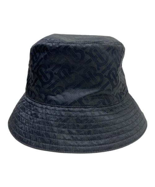 BURBERRY LONDON（バーバリーロンドン）BURBERRY LONDON (バーバリーロンドン) モノグラムバケットハット ブラックの古着・服飾アイテム
