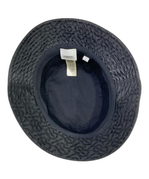 BURBERRY LONDON（バーバリーロンドン）BURBERRY LONDON (バーバリーロンドン) モノグラムバケットハット ブラックの古着・服飾アイテム