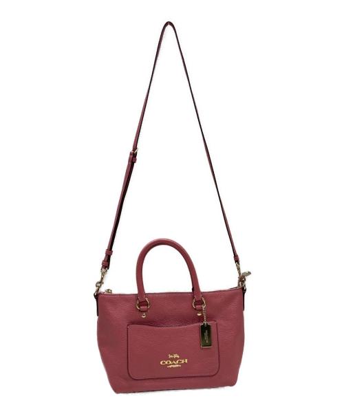 COACH（コーチ）COACH (コーチ) バッグ ピンクの古着・服飾アイテム
