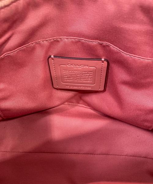COACH（コーチ）COACH (コーチ) バッグ ピンクの古着・服飾アイテム