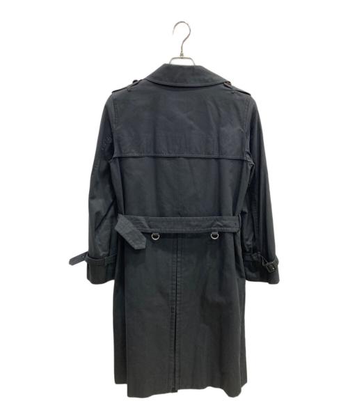 Aquascutum（アクアスキュータム）Aquascutum (アクアスキュータム) ライナー付トレンチコート ブラック サイズ:6Fの古着・服飾アイテム