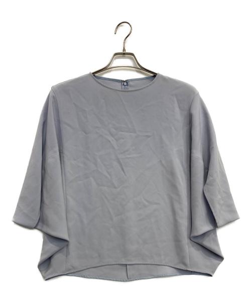 SOEJU（ソージュ）SOEJU (ソージュ) ライトクロスコクーンシルエットブラウス ブルー サイズ:Mの古着・服飾アイテム