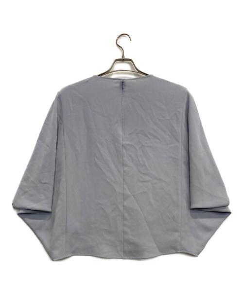 SOEJU（ソージュ）SOEJU (ソージュ) ライトクロスコクーンシルエットブラウス ブルー サイズ:Mの古着・服飾アイテム