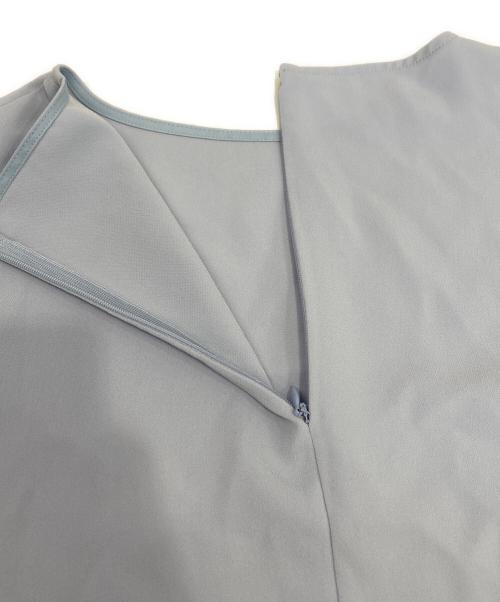 SOEJU（ソージュ）SOEJU (ソージュ) ライトクロスコクーンシルエットブラウス ブルー サイズ:Mの古着・服飾アイテム