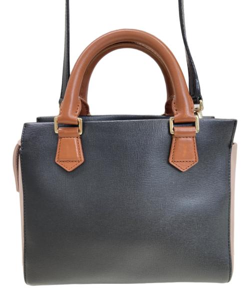 PAUL SMITH（ポールスミス）Paul Smith (ポールスミス) カラーブロック2WAYバッグ ブラックの古着・服飾アイテム