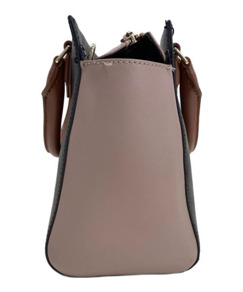 PAUL SMITH（ポールスミス）Paul Smith (ポールスミス) カラーブロック2WAYバッグ ブラックの古着・服飾アイテム