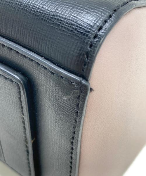 PAUL SMITH（ポールスミス）Paul Smith (ポールスミス) カラーブロック2WAYバッグ ブラックの古着・服飾アイテム