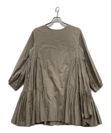 merlette×TOMORROW LAND（マーレット×トゥモローランド）の古着「長袖ワンピース」｜ベージュ