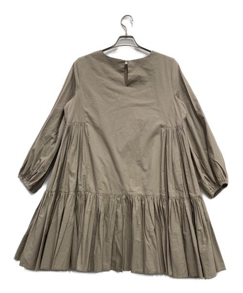 merlette（マーレット）Merlette (マーレット) TOMORROW LAND (トゥモローランド) 長袖ワンピース ベージュ サイズ:XSの古着・服飾アイテム