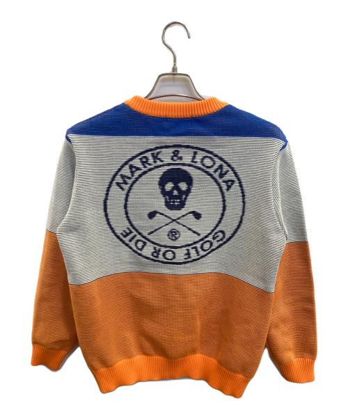 MARK&LONA（マークアンドロナ）MARK&LONA (マークアンドロナ) ゴルフウェア(トップス) オレンジ サイズ:46の古着・服飾アイテム