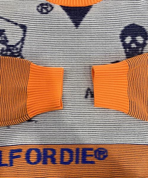 MARK&LONA（マークアンドロナ）MARK&LONA (マークアンドロナ) ゴルフウェア(トップス) オレンジ サイズ:46の古着・服飾アイテム