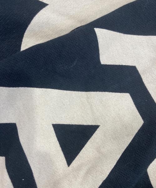 MARC JACOBS（マークジェイコブズ）MARC JACOBS (マークジェイコブズ) MONOGRAM OVERSIZED HOODIE ブラック サイズ:Mの古着・服飾アイテム