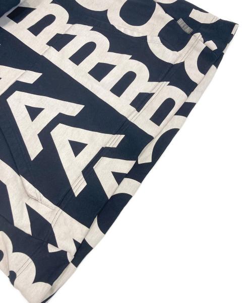 MARC JACOBS（マークジェイコブズ）MARC JACOBS (マークジェイコブズ) MONOGRAM OVERSIZED HOODIE ブラック サイズ:Mの古着・服飾アイテム