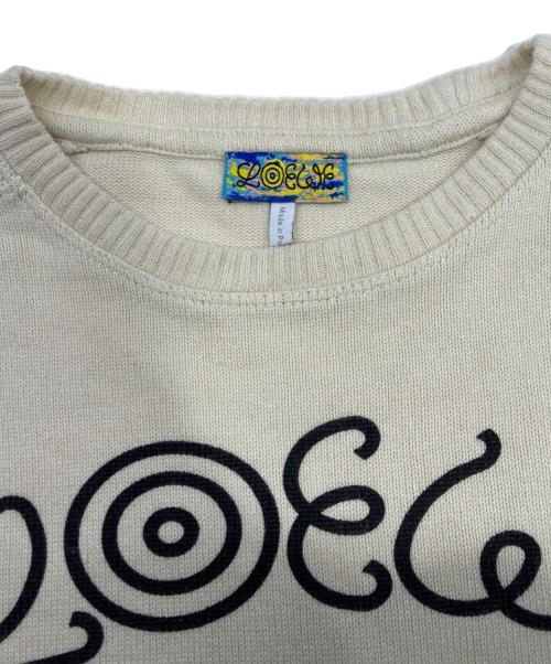 LOEWE（ロエベ）LOEWE (ロエベ) ニット アイボリー サイズ:Sの古着・服飾アイテム