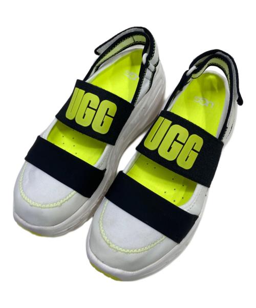 UGG（アグ）UGG (アグ) サンダル ホワイト サイズ:24.5㎝の古着・服飾アイテム