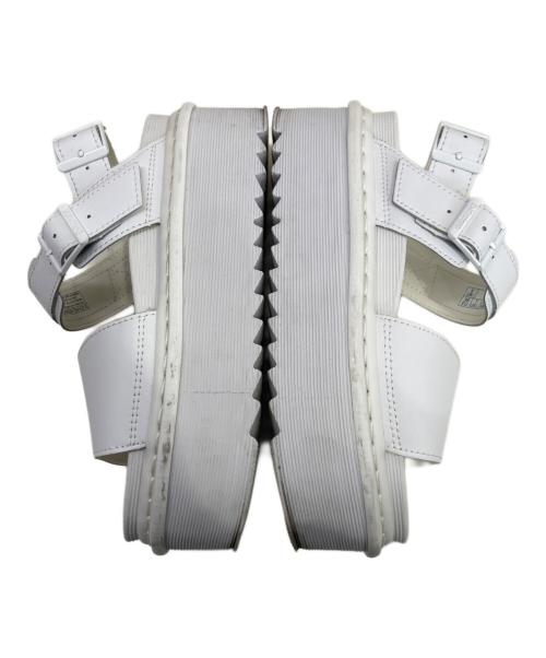 Dr.Martens（ドクターマーチン）Dr.Martens (ドクターマーチン) VOSS QUAD ホワイト サイズ:UK5の古着・服飾アイテム