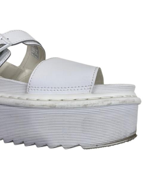 Dr.Martens（ドクターマーチン）Dr.Martens (ドクターマーチン) VOSS QUAD ホワイト サイズ:UK5の古着・服飾アイテム