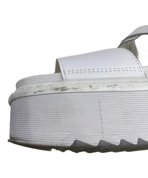 Dr.Martens（ドクターマーチン）Dr.Martens (ドクターマーチン) VOSS QUAD ホワイト サイズ:UK5の古着・服飾アイテム