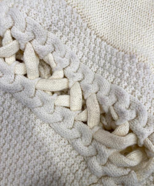 LEINWANDE（ラインヴァンド）LEINWANDE (ラインヴァンド) カーディガン アイボリー サイズ:Fの古着・服飾アイテム