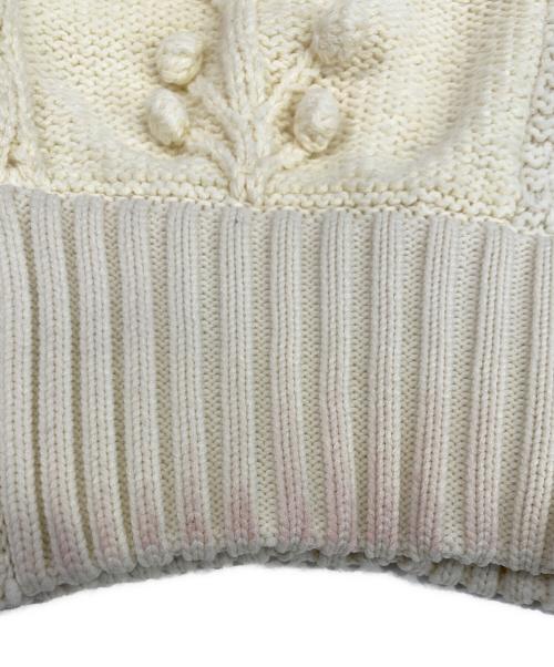 LEINWANDE（ラインヴァンド）LEINWANDE (ラインヴァンド) カーディガン アイボリー サイズ:Fの古着・服飾アイテム