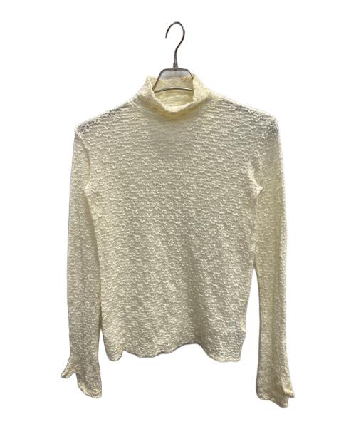 MAISON SPECIAL（メゾンスペシャル）MAISON SPECIAL (メゾンスペシャル) フラワージャガードトップス アイボリー サイズ:FREEの古着・服飾アイテム