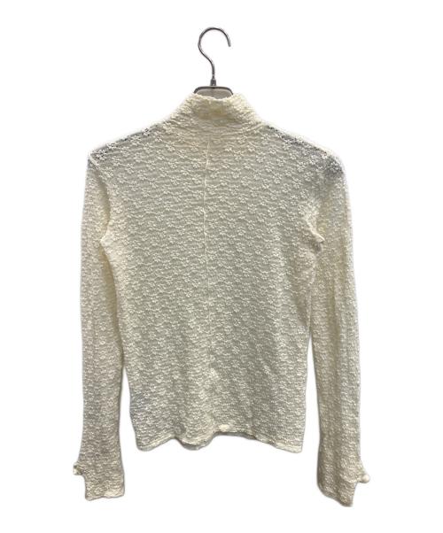 MAISON SPECIAL（メゾンスペシャル）MAISON SPECIAL (メゾンスペシャル) フラワージャガードトップス アイボリー サイズ:FREEの古着・服飾アイテム