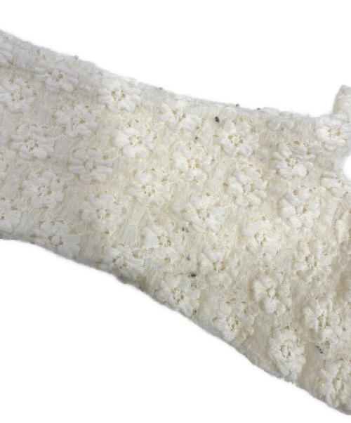 MAISON SPECIAL（メゾンスペシャル）MAISON SPECIAL (メゾンスペシャル) フラワージャガードトップス アイボリー サイズ:FREEの古着・服飾アイテム