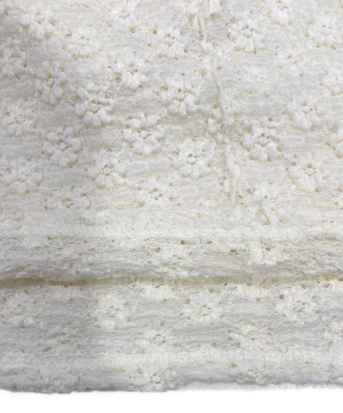 MAISON SPECIAL（メゾンスペシャル）MAISON SPECIAL (メゾンスペシャル) フラワージャガードトップス アイボリー サイズ:FREEの古着・服飾アイテム