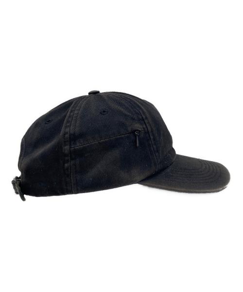 SUPREME（シュプリーム）SUPREME (シュプリーム) キャップ ブラックの古着・服飾アイテム