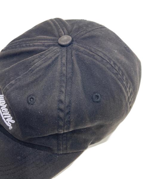 SUPREME（シュプリーム）SUPREME (シュプリーム) キャップ ブラックの古着・服飾アイテム