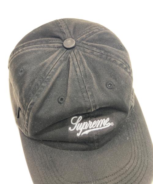 SUPREME（シュプリーム）SUPREME (シュプリーム) キャップ ブラックの古着・服飾アイテム