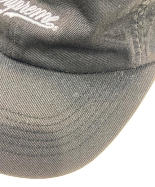 SUPREME（シュプリーム）SUPREME (シュプリーム) キャップ ブラックの古着・服飾アイテム