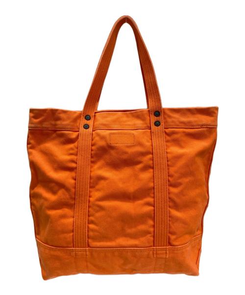 POLO RALPH LAUREN（ポロ・ラルフローレン）POLO RALPH LAUREN (ポロ・ラルフローレン) トートバッグ オレンジの古着・服飾アイテム