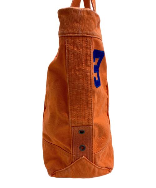 POLO RALPH LAUREN（ポロ・ラルフローレン）POLO RALPH LAUREN (ポロ・ラルフローレン) トートバッグ オレンジの古着・服飾アイテム