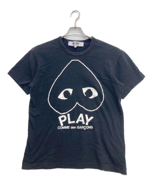 PLAY COMME des GARCONS（プレイコムデギャルソン）PLAY COMME des GARCONS (プレイコムデギャルソン) Tシャツ ブラック サイズ:Lの古着・服飾アイテム