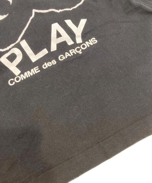 PLAY COMME des GARCONS（プレイコムデギャルソン）PLAY COMME des GARCONS (プレイコムデギャルソン) Tシャツ ブラック サイズ:Lの古着・服飾アイテム