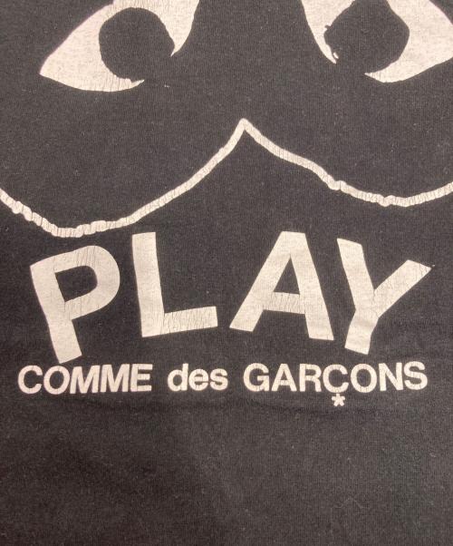 PLAY COMME des GARCONS（プレイコムデギャルソン）PLAY COMME des GARCONS (プレイコムデギャルソン) Tシャツ ブラック サイズ:Lの古着・服飾アイテム