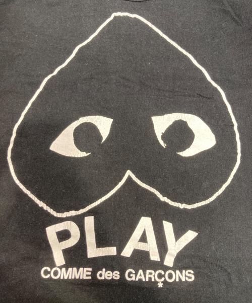 PLAY COMME des GARCONS（プレイコムデギャルソン）PLAY COMME des GARCONS (プレイコムデギャルソン) Tシャツ ブラック サイズ:Lの古着・服飾アイテム