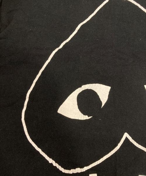 PLAY COMME des GARCONS（プレイコムデギャルソン）PLAY COMME des GARCONS (プレイコムデギャルソン) Tシャツ ブラック サイズ:Lの古着・服飾アイテム